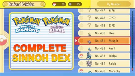 pokemon brilliant diamond pokedex|Pokémon Brilliant Diamond/Shining Pearl .